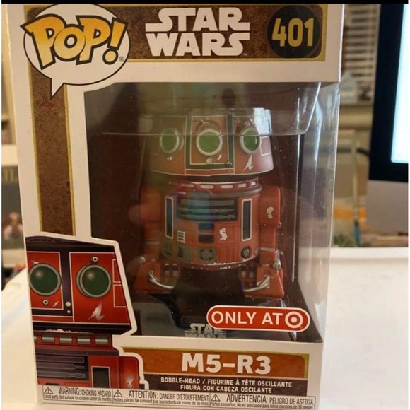 Funko Pop Star Wars M5-R3 #401 Vinyl Figure - Picture 2 of 8